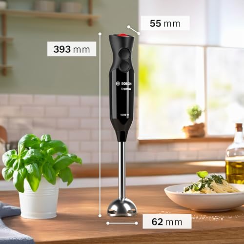 Batidora de mano Bosch MS6CB6110 de alta gama con vaso medidor negro 3