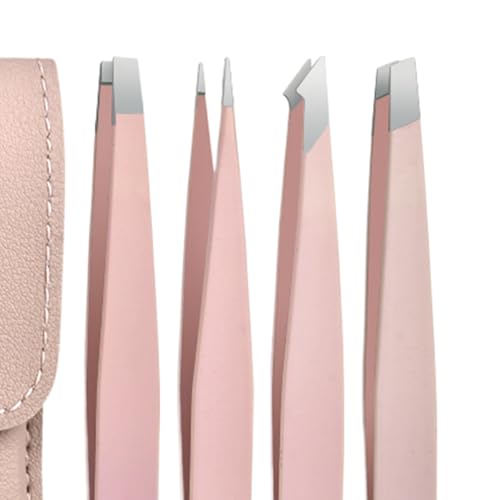 Pinzas para cejas y vello encarnado con punta de corte oblicuo que evita deslizamientos 8