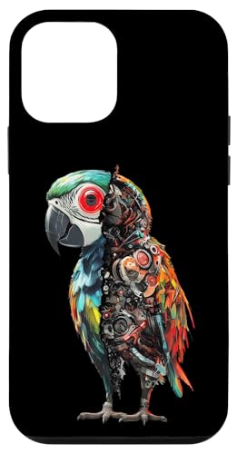 �ʔ����I�E�����{�b�g�������D�ƃT�C�{�[�O�I�E�����{�b�g Robot Parrot Lover Cyborg AI �X�}�z�P�[�X iPhone 12 mini �p