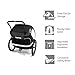Hamax Outback One Seat Reclining Multi-Sport Child Bike Trailer + Stroller (Jogger Wheel Sold Separately) (Grey/Black)
