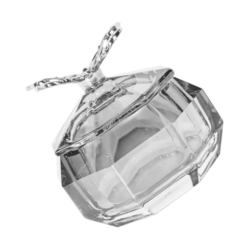 KAILIKETIY カップ 蓋付き マニ 用 ジェル ネイル 浸漬 ポリッシュ 手 クローム ネイル ボウル ダッペン 皿 ネイル 液体 ネイル カップ 皿 用 アクリル ネイル ネ