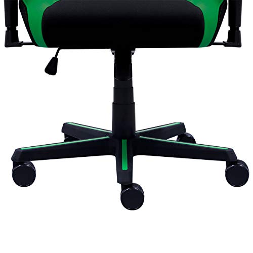 CADEIRA GAMER MAD RACER V8 TURBO VERDE - V8TBMADVD - PCYES