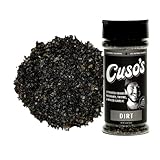 Cuso’s Dirt® BBQ Seasoning - Dirt Rub - Bold Steak & Brisket Seasoning for Smoking - Dry Rub for Meat - Steak Seasonings, Beef Rubs for Smoking & BBQ - 5 oz bottle + Recipe eBook Bundle