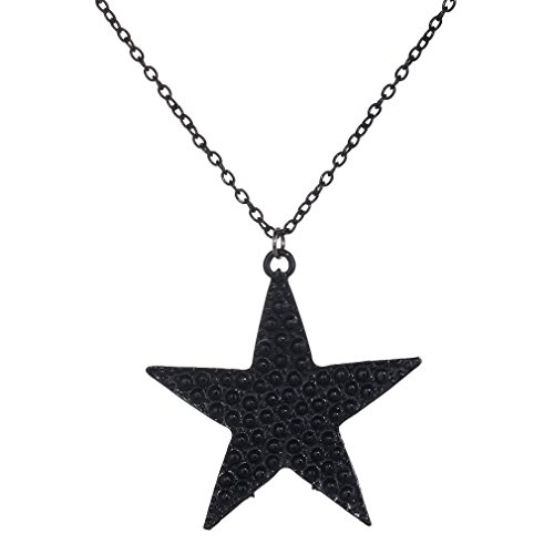 AoE Performance étoile noire filles dames Pendentif chaîne de collier pentagramme sorcière goth