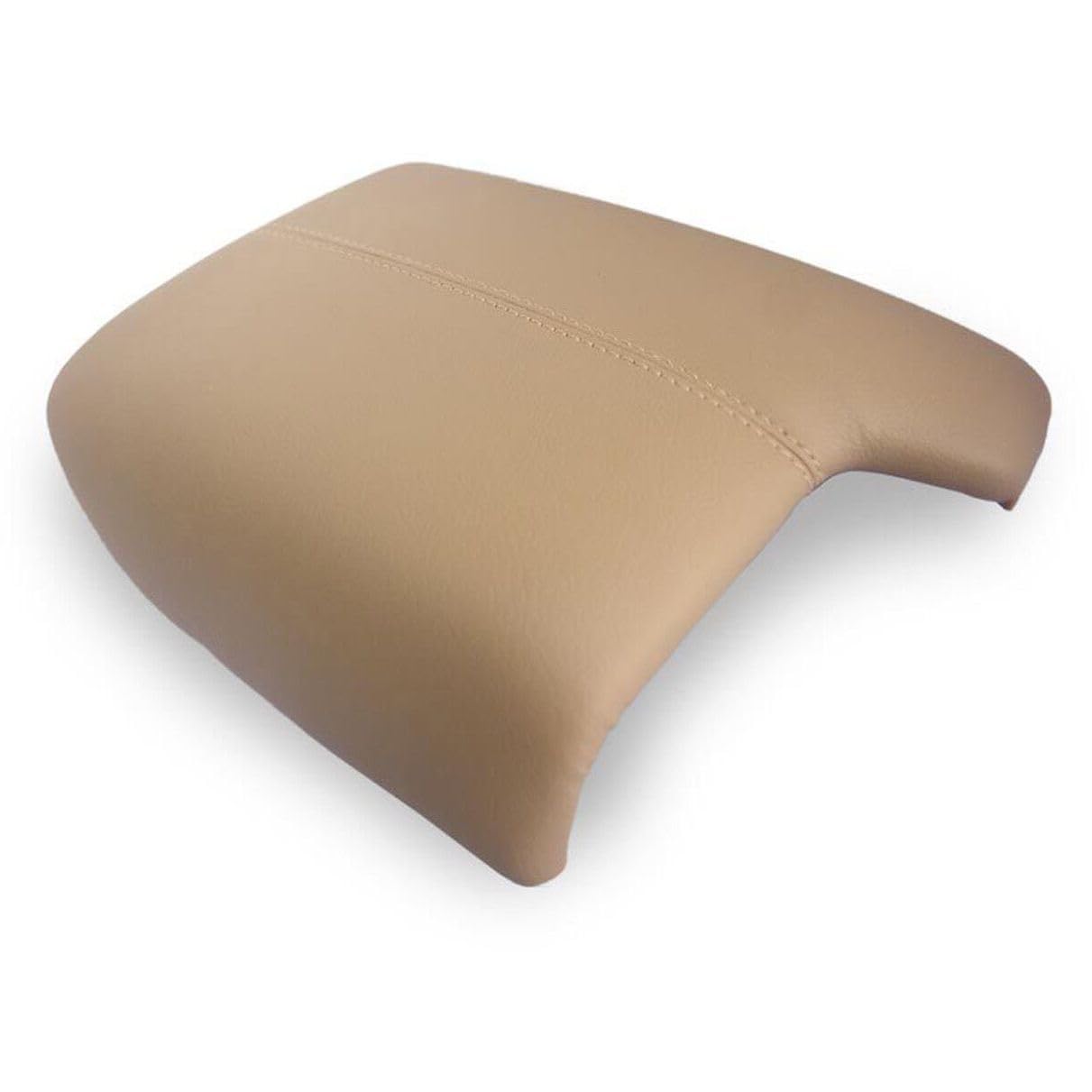 Aieosnif Center Console Armrest Leather Synthetic Cover Beige for Honda for Accord 2013-2017 1pc HON-1317