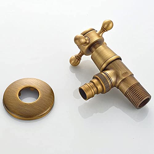 Robinet eau froide imitant un simple robinet d'eau antique en laiton - 2