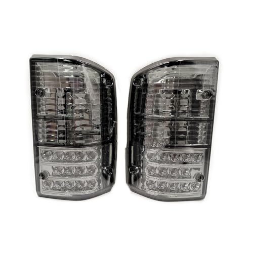Feu arrière LED Nissan Patrol Y60 étanche et durable avec coque noire fumée