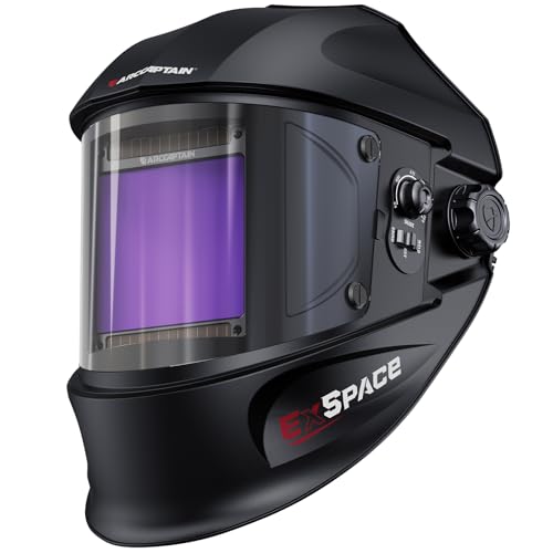 Arccaptain - US ARCCAPTAIN Welding Helmet, 3.94"×3.66" Auto Darkening Welding Hood