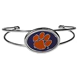 NCAA Siskiyou Sports Womens Clemson Tigers Cuff Bracelet One Size Team Color