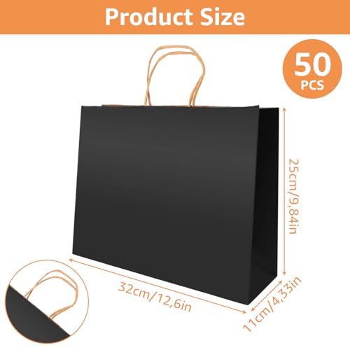 Bolsas de papel de diseño elegante y resistente para aniversarios GBACHOOSE 2