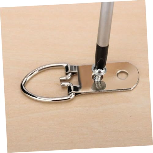 Image of 1set Heavy-Duty d Picture Hangers Hooks for Hanging Frames Artwork Mirrors for Drywall Use Sturdy Picture Hanging Hardware