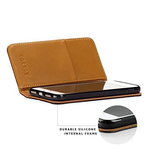 TORRO Custodia Stand in Vera Pelle Compatibile con...