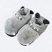 Stone mice Cotton slippers adult and children hippo slippers plush animal slippers gray (Hippo, adult, women, numeric_11, numeric_range, us_footwear_size_system, numeric_13, medium)