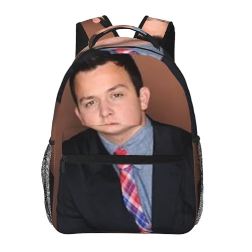 P-arty Hard Gibby Funny Backpack, Lightweight Casual Student Backpack, Student Backpack Black
