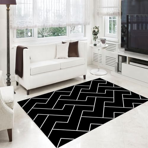 Alfombra larga para pasillo de 40 x 390 cm con base de goma antideslizante lavable 2