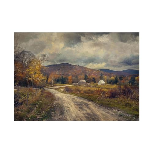 Cuadros de paisajes para salon y dormitorio lienzo de 60x80cm decoracion moderna sin marco