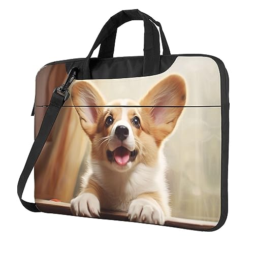 Sac pour ordinateur portable Corgi volumineux pour ne plus manquer d'espace
