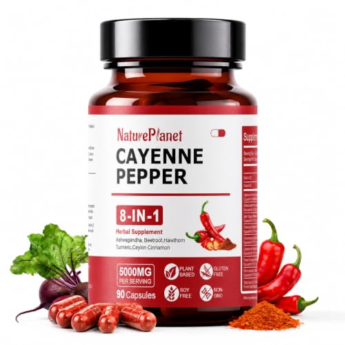 NaturePlanet Vascu Flow Cayenne Capsules