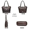 Montana-West-Womens-Western-Handbag-Leather-Shoulder-Bag-Tooled-Concealed-Carry-Purse-with-Detachable-Holster Montana West Western Handbag Tooled Shoulder Bag Leather Tote Bag with Detachable Holster for Women WRLH-8005CF
