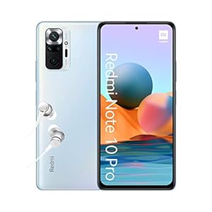 Xiaomi Redmi Note 10 Pro – Smartphone 6+64GB, 6,67” 120Hz AMOLED DotDisplay