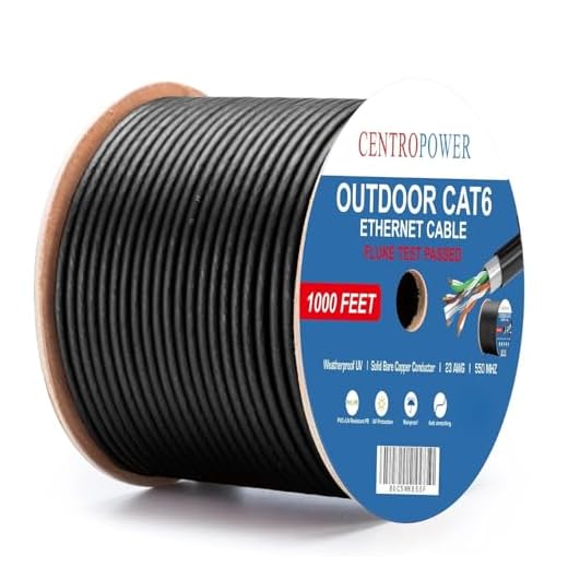 Durable Outdoor Cat 6 Ethernet Cable