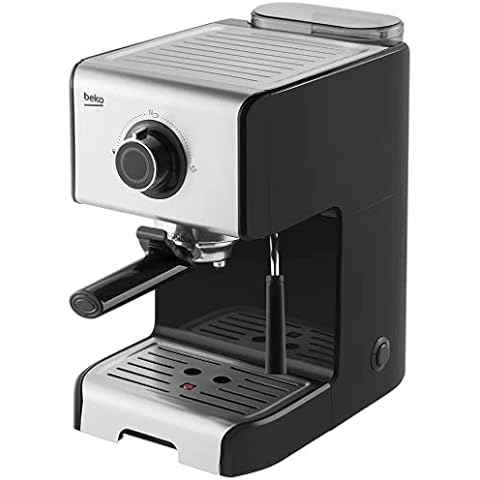 Beko CEP5152B Espresso Pump Coffee Machine, 15 bar, 1200ml tank, Black Cover