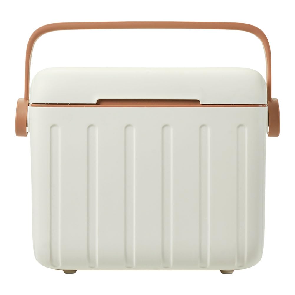 Fiorky 6L Cool Box, Cooler Box, Ice Box | Camping Cooler Box Multipurpose Insulated Ice Chest Portable Ice Bucket Outdoor Hard Cooler for Outdoor, Camping, Fishing, Beach, Picnic, Festival