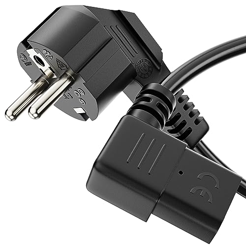 USV PDU Kabel – IEC C14 Auf Schuko Stecker, 30 Cm, 16A, Für PC & Server