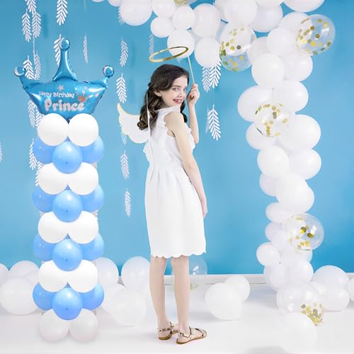 Image of 4 Sets Metal Balloon Stand, Balloon Arch Kit of 4, 7 Feet Adjustable, Durable, Ideal for General Celebrations, Children, Unisex, Christmas, Event Planners, Party Organizers