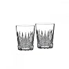 Waterford Lismore Diamond Double Old Fashioned Set of 2 2 Count Pack of 1 Clear