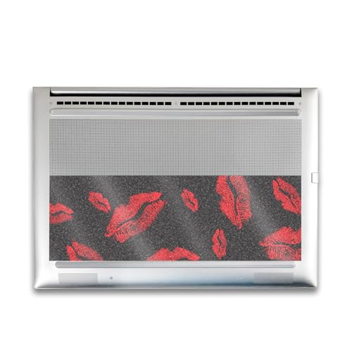 Image of Glossy Glitter Gaming Skin Compatible with HP Envy x360 16 inch (2023) - Kiss Me - Premium 3M Vinyl Protective Wrap Decal Cover - Easy to Apply | Crafted in The USA by MightySkins