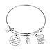 Gzrlyf Journalist Bracelet Journalist Graduation Gift Funny Journalism Gifts for News Editor Writer Reporter only the Strongest Women Become Journalists (Bracelet)