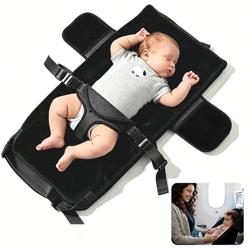 Toddler Airplane Bed 1-12 Months Old Baby Travel Essentials for Flying Portable Baby Airplane Bed for Flight Suitable for Airplanes