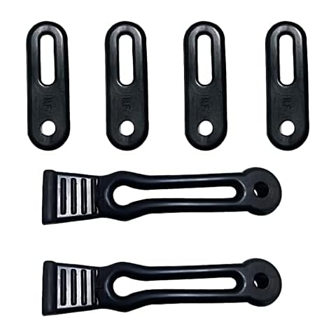 Rubber Hood Straps Door Strap Body Latch Kit Replacement for Yamaha Rhino 450 660 700 HISUN Massimo BENNCHE QLINK Coleman 400CC 500CC 700CC Cover