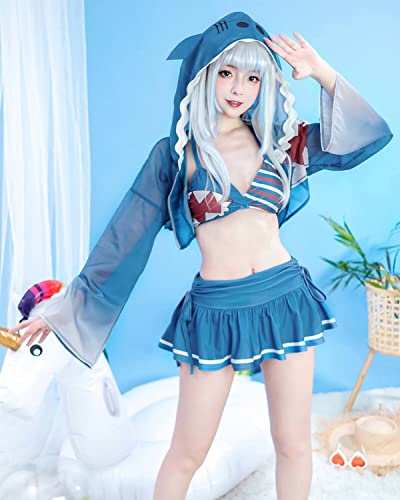 Nuoqi Venti Cosplay Genshin Swimsuit Nilou Cosplay Anime Swimsuit Bathing Suit2