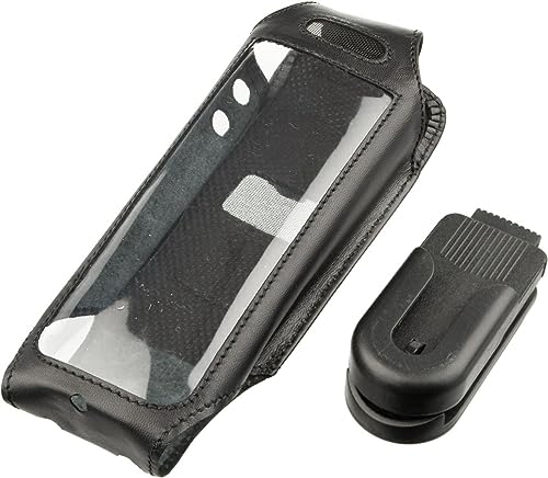 ESTUCHE DE Cuero SORYT MITEL/AASTRA 610D / 612D, Clip TOURNATEUR