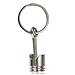 Car Auto Engine Piston Car Pendant Alloy Keychain Key Ring (car piston shape)
