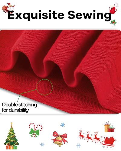 DAUGHTER QUEEN 18 Months-12 Years Boys & Girls Christmas Pajamas 100% Cotton Sleepwear4