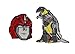 Transformers Autobots Hot Rod And Grimlock 2 Pack Enamel Pin Set