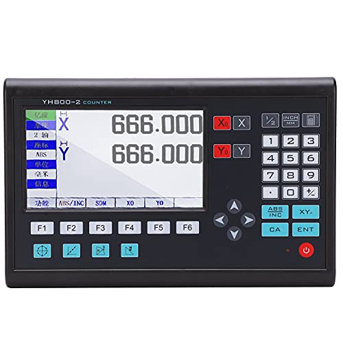 Encoder digital lineal LCD 2 ejes para fresadora y torno miniatura 2