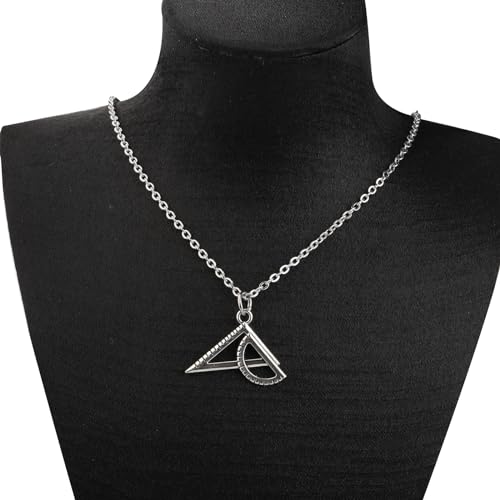 PLITI Architect Necklace Architecture Gift Architectural Engineer Gift Architect Student Gift Geometry Ruler Gift3