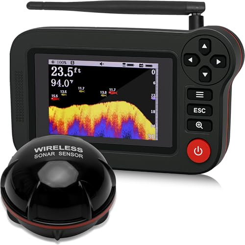 Upgrade Portable Wireless Sonar Fish Finder