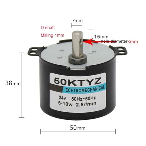 Moteur synchrone 50KTYZ 6W de précision à aimant permanent - 2