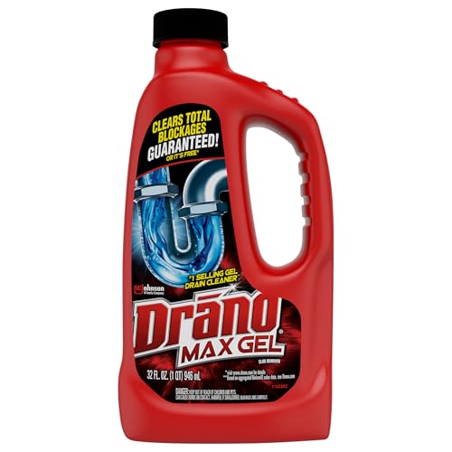 Drano Max Gel Drain Clog Remover & Cleaner...