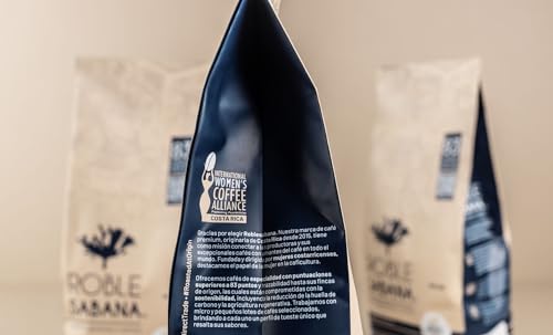Roblesabana Poas Finca La Hilda, Costa Rica - Café de especialidad 100% Arábica en grano, tueste medio a oscuro - 12 oz x 2 miniatura 2