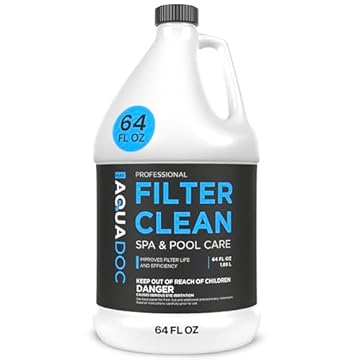 hot tub filter cleaner