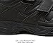 Avia Avi-Union II Strap Non Slip Shoes for Men, Hook and Loop Mens Walking Shoes with Memory Foam - Black, 10 Medium