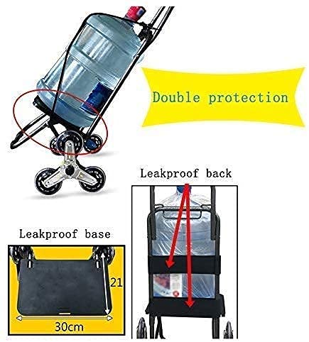 Einkaufstrolley Multifunktions-Einkaufswagen Faltbarer Trolley Langlebiger Lebensmittel-Allzweckwagen Treppen… – Bild 7
