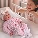 BABESIDE Reborn Baby Dolls Sunny - 17Inch Cute Soft Vinyl Realistic Baby Doll Poseable Smiling Real Life Baby Dolls with Complete Accessories for 3+ Years Old Gifts