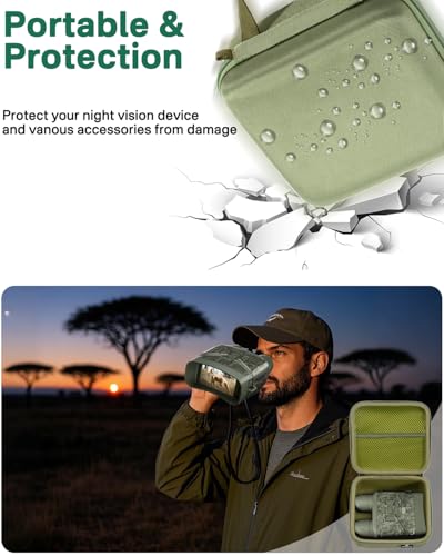 image for RAIACE Hard Travel Storage Case Compatible with HEXEUM/for Fvtga Night